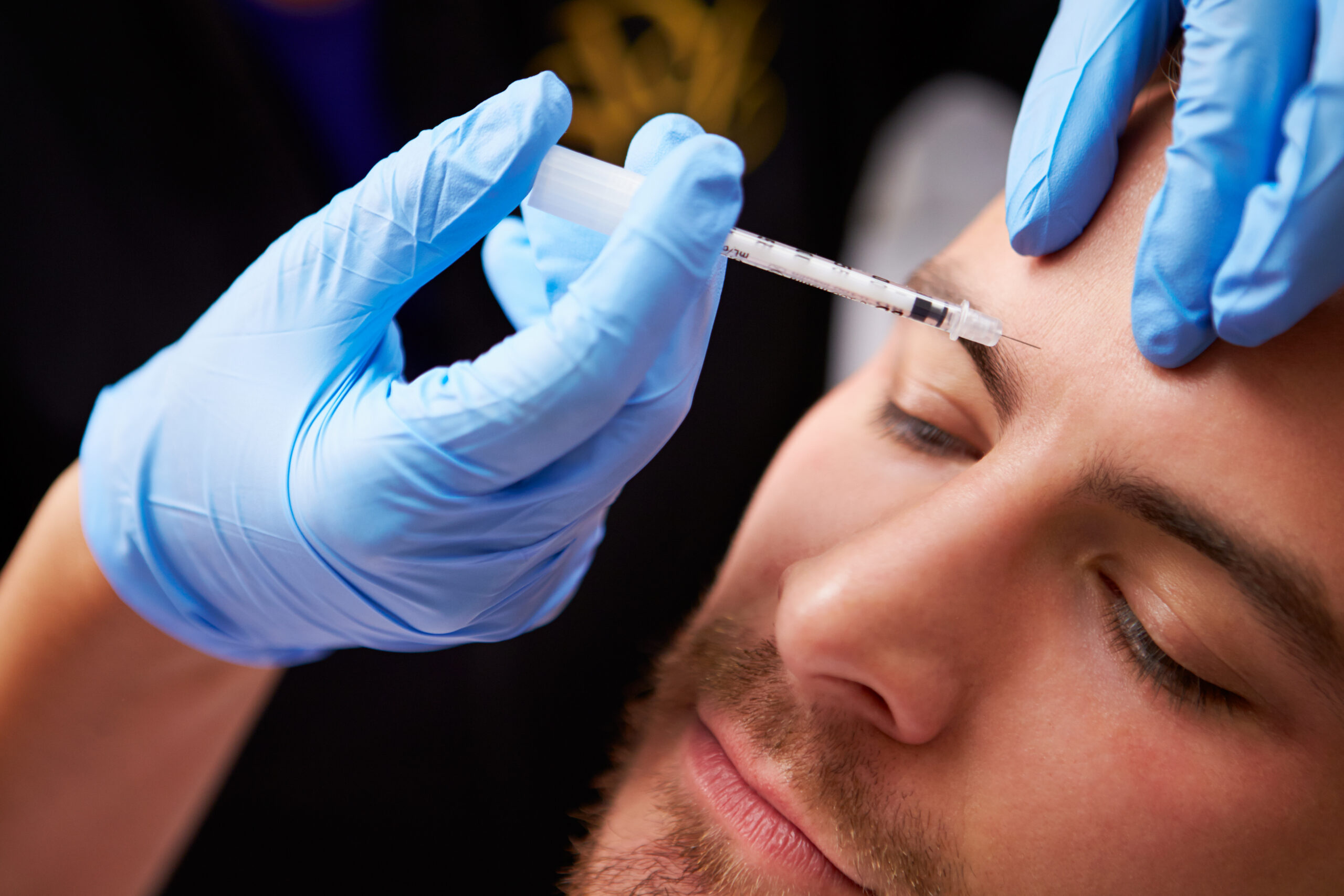 Man Having Botox Treatment At Beauty Clinic - Welcome to Vanguard Dermatology - Vanguard Dermatology | Dermatology Services Derm of Cape Cod